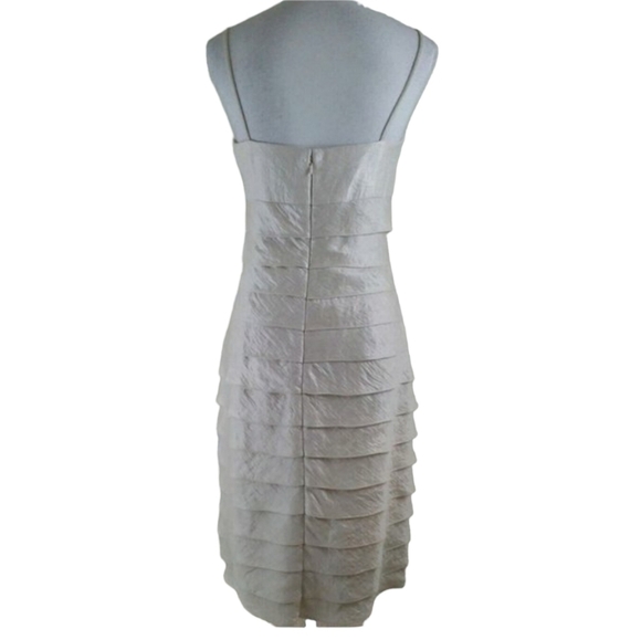 Jessica Howard ~Woman Size 8~Ivory Dress 2 PC. Evening Formal Bolero Jacket NWT - Picture 8 of 12